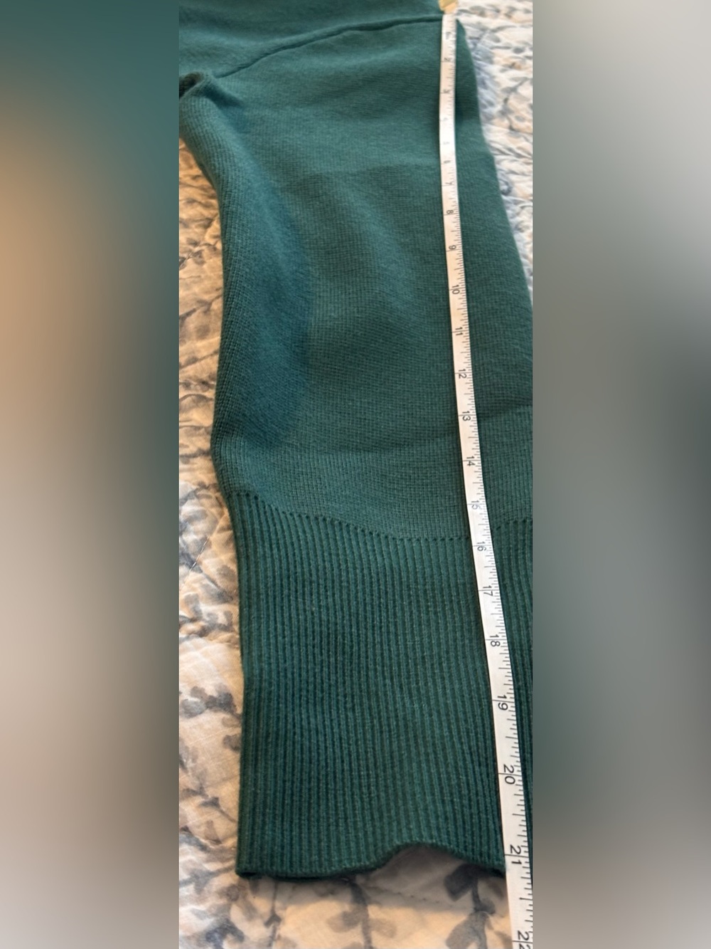 ANRABESS Long Cardigan Open Front Green Sweater Women’s Size XS - Picture 8 of 12